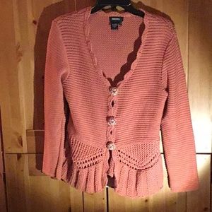Radzoli Cardigan knit sweater